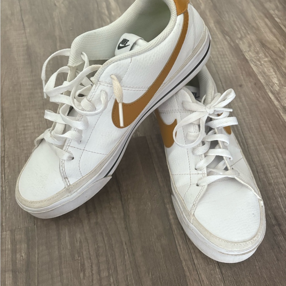 White sneakers